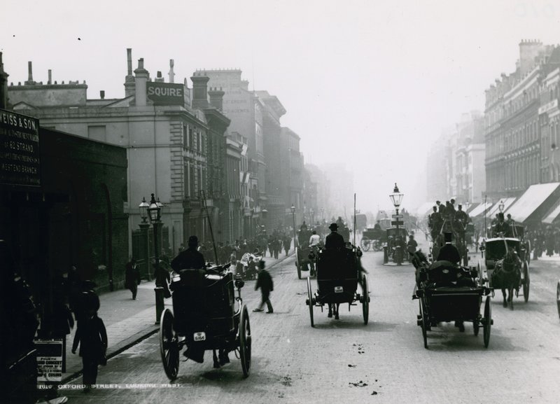 Oxford Street, Londres; vue vers l