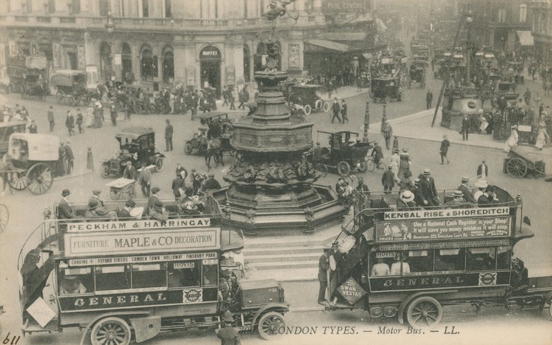 Piccadilly Circus, Londres - English Photographer