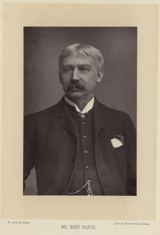 Portrait de Bret Harte - English Photographer