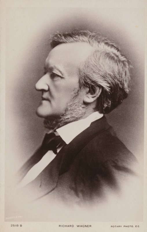 Portrait de Richard Wagner - English Photographer