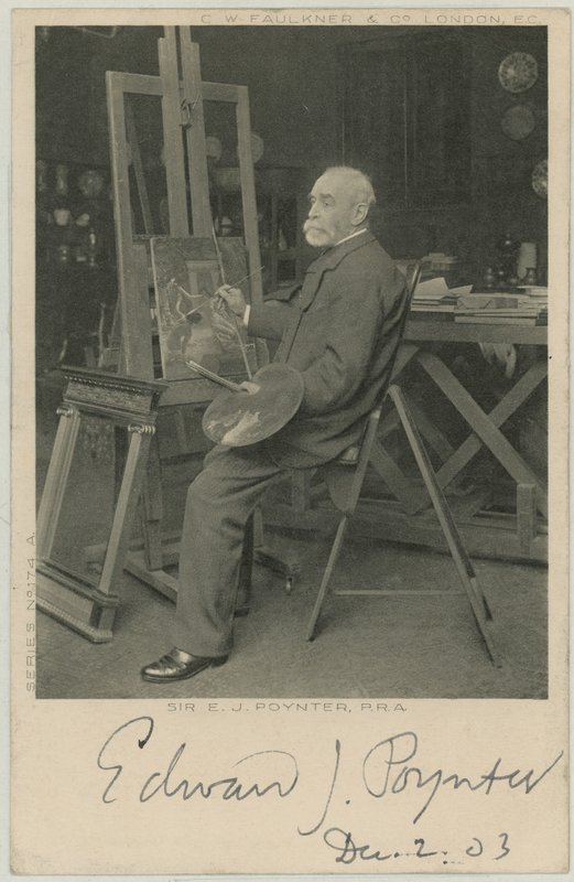 Portrait de Sir Edward J Poynter - English Photographer