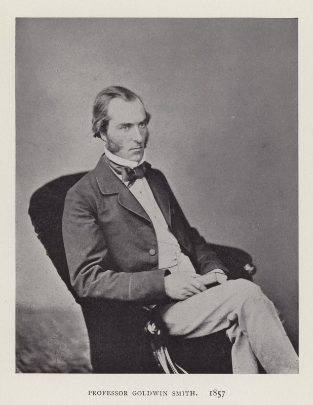 Professeur Goldwin Smith, 1857 - English Photographer