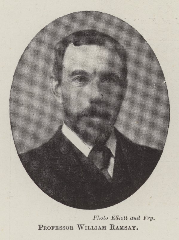 Professeur William Ramsay - English Photographer