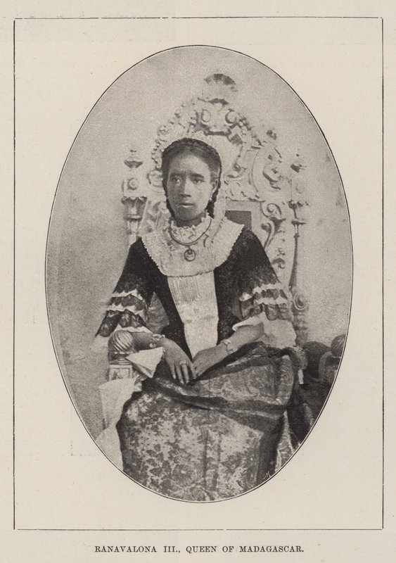 Ranavalona III, reine de Madagascar - English Photographer