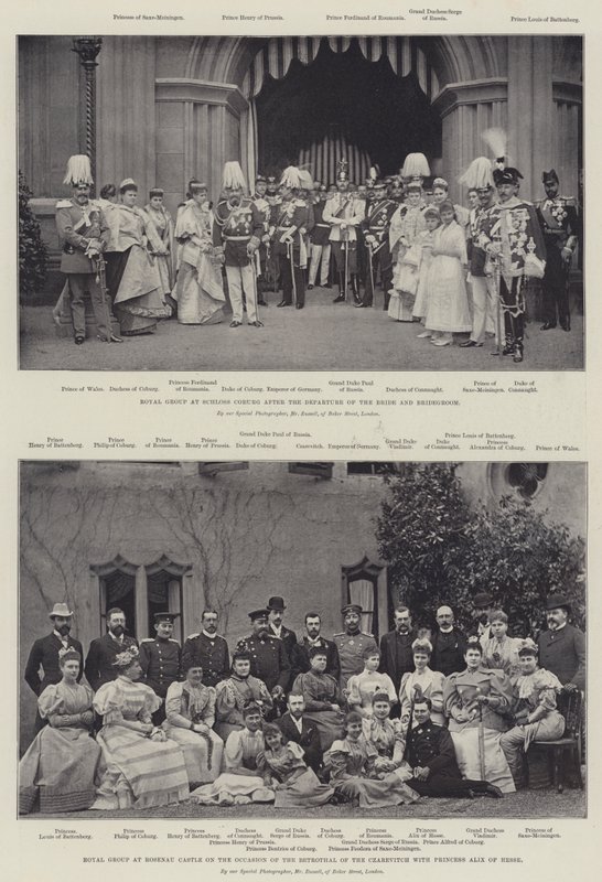 Groupes royaux - English Photographer