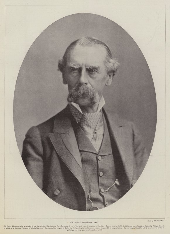 Sir Henry Thompson, Baronet - English Photographer