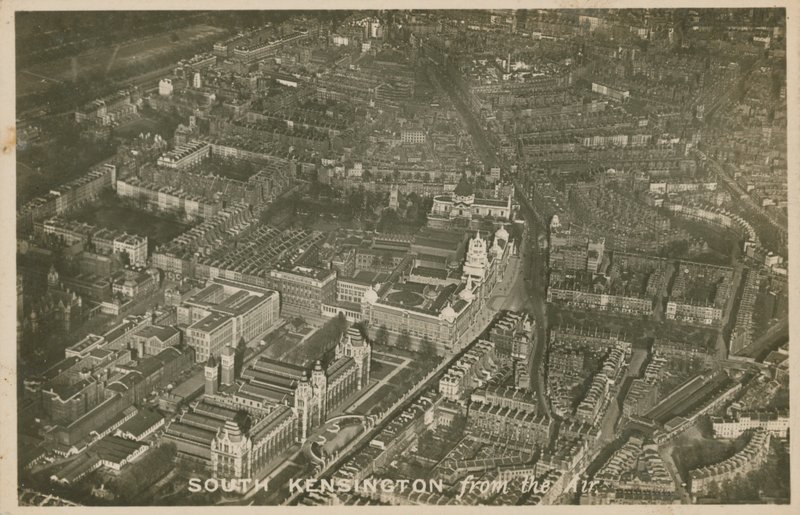 South Kensington vue du ciel - English Photographer