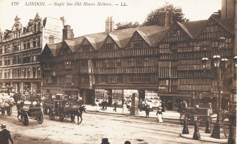 Staple Inn Vieilles Maisons à Holborn - English Photographer