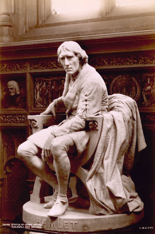 Statue de Henry Irving - English Photographer