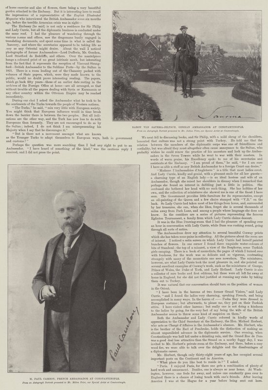 Les ambassadeurs à Constantinople - English Photographer