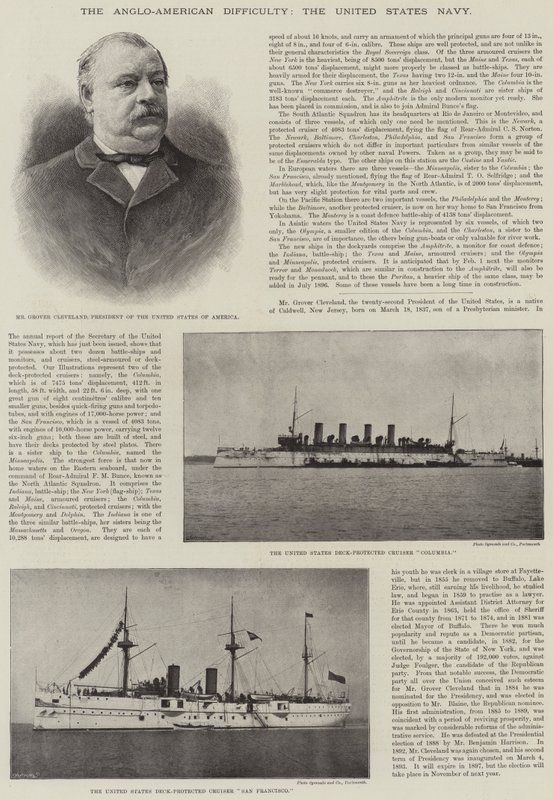 La difficulté anglo-américaine, la marine des États-Unis - English Photographer