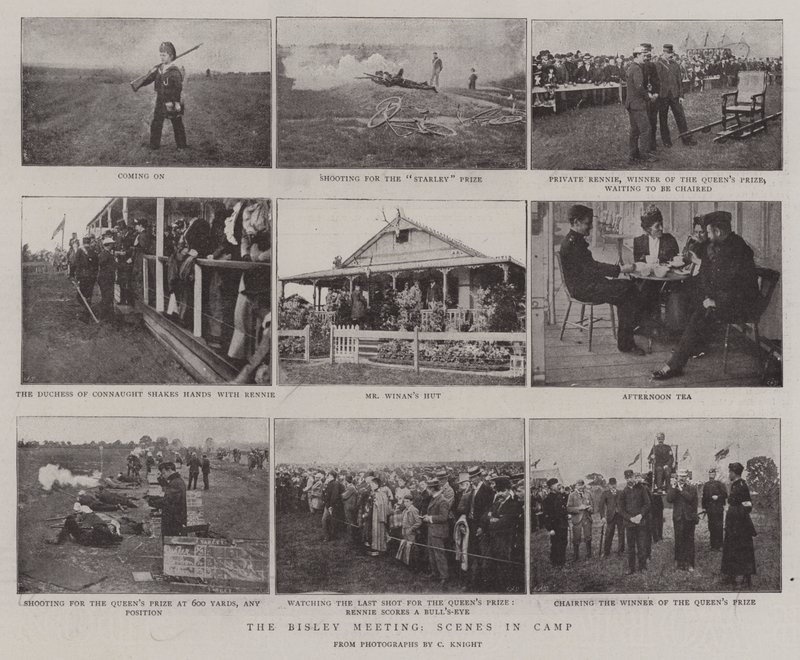 La Réunion de Bisley, Scènes dans le Camp - English Photographer