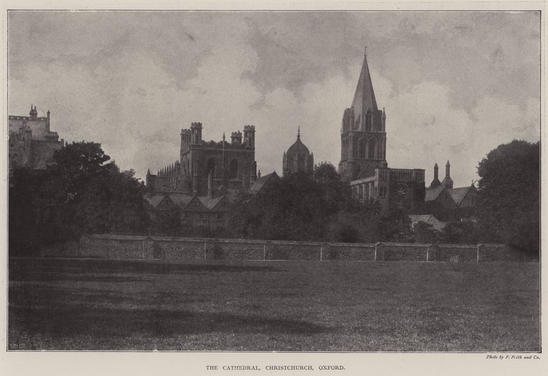La cathédrale, Christchurch, Oxford - English Photographer