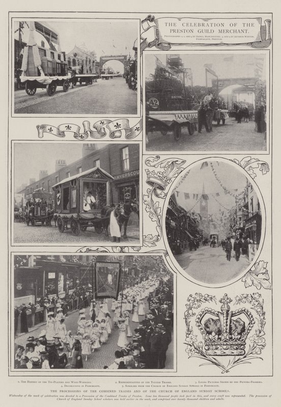 La célébration de la Guilde marchande de Preston - English Photographer