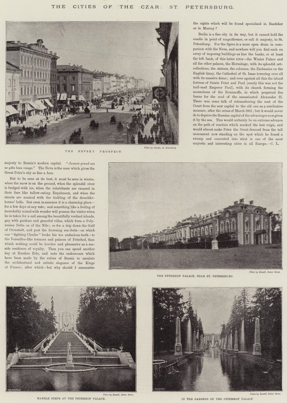 Les villes du Tsar, Saint-Pétersbourg - English Photographer