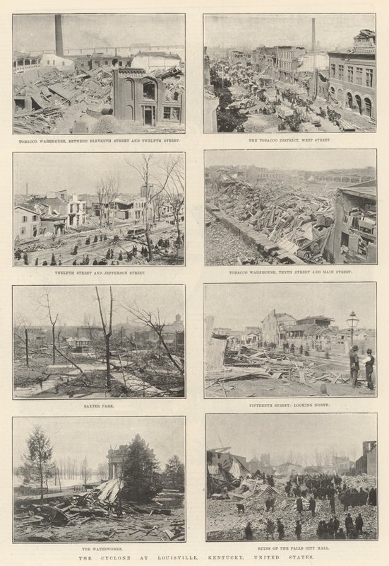 Le cyclone à Louisville, Kentucky, États-Unis - English Photographer