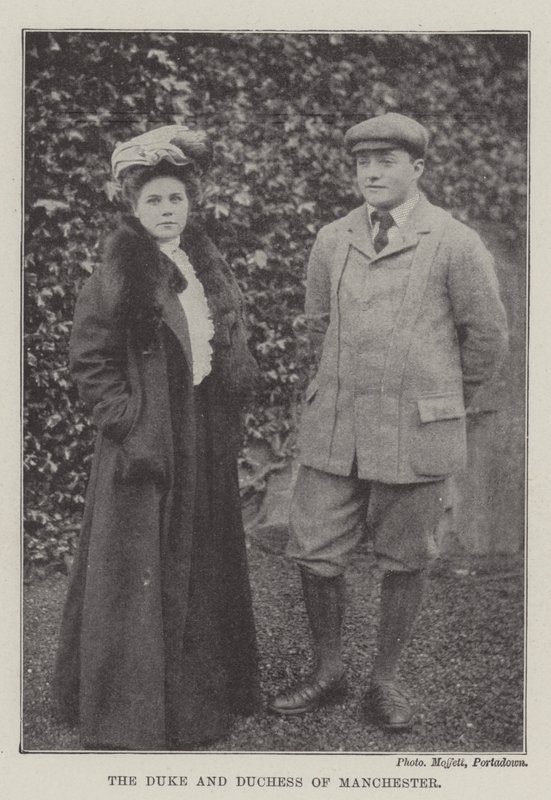 Le duc et la duchesse de Manchester - English Photographer