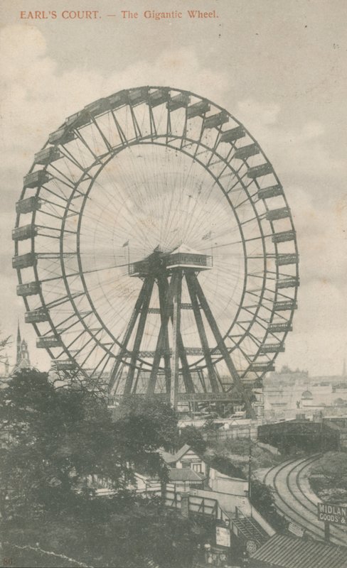La Roue Gigantesque, Earls Court, Londres - English Photographer