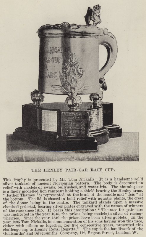Coupe de la course en paire de Henley - English Photographer