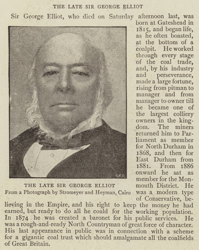Feu Sir George Elliot - English Photographer