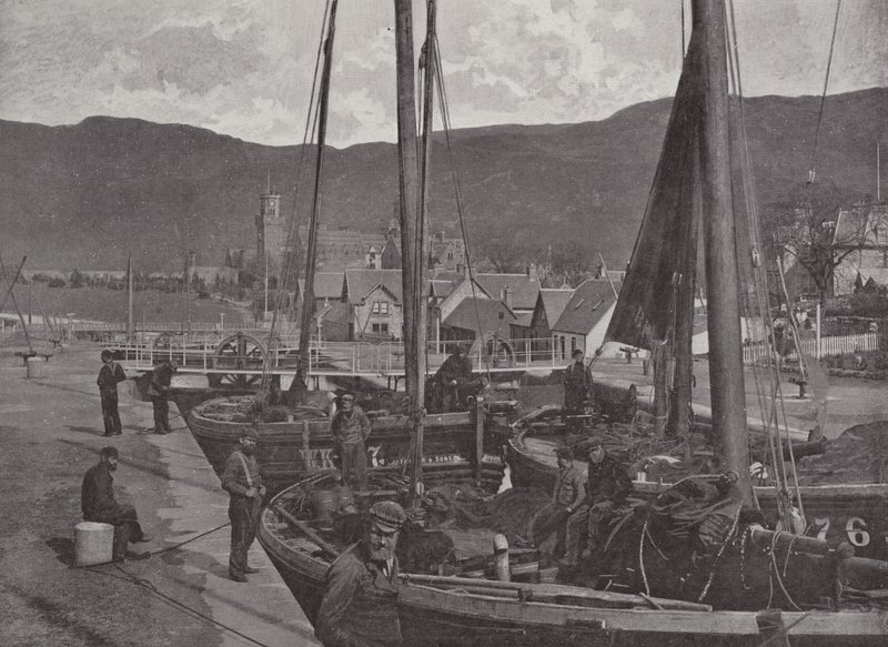 Les écluses, Fort Augustus - English Photographer