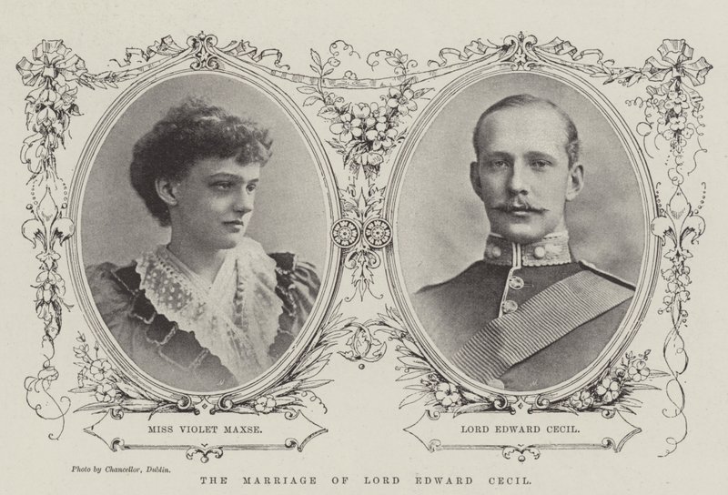 Le mariage de Lord Edward Cecil - English Photographer