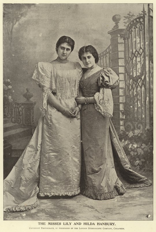 Les demoiselles Lily et Hilda Hanbury - English Photographer