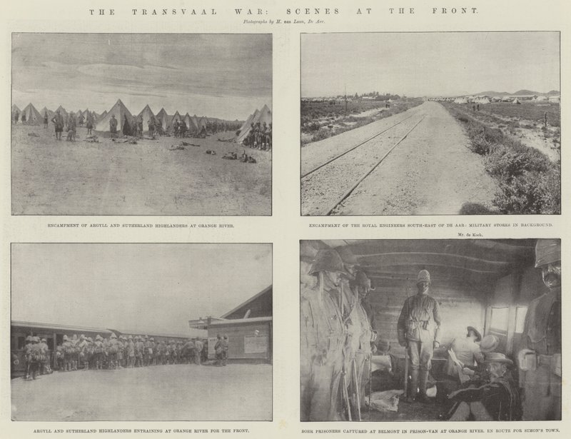 La guerre du Transvaal, scènes au front - English Photographer