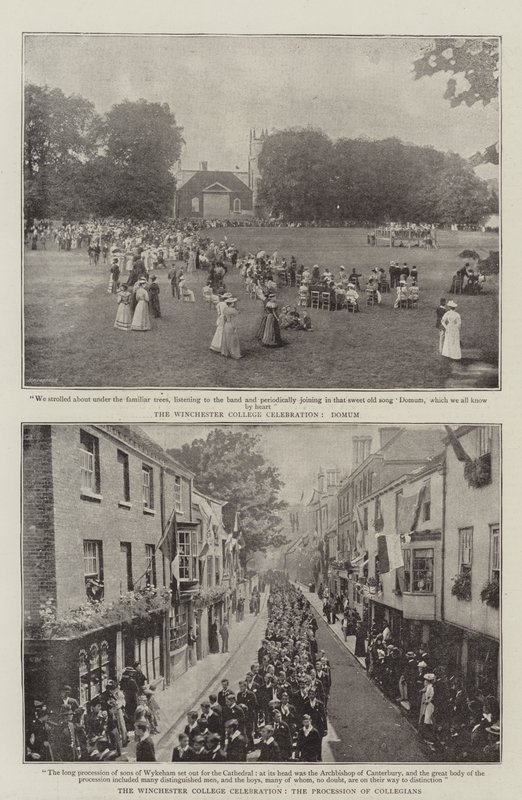 La célébration du Winchester College - English Photographer