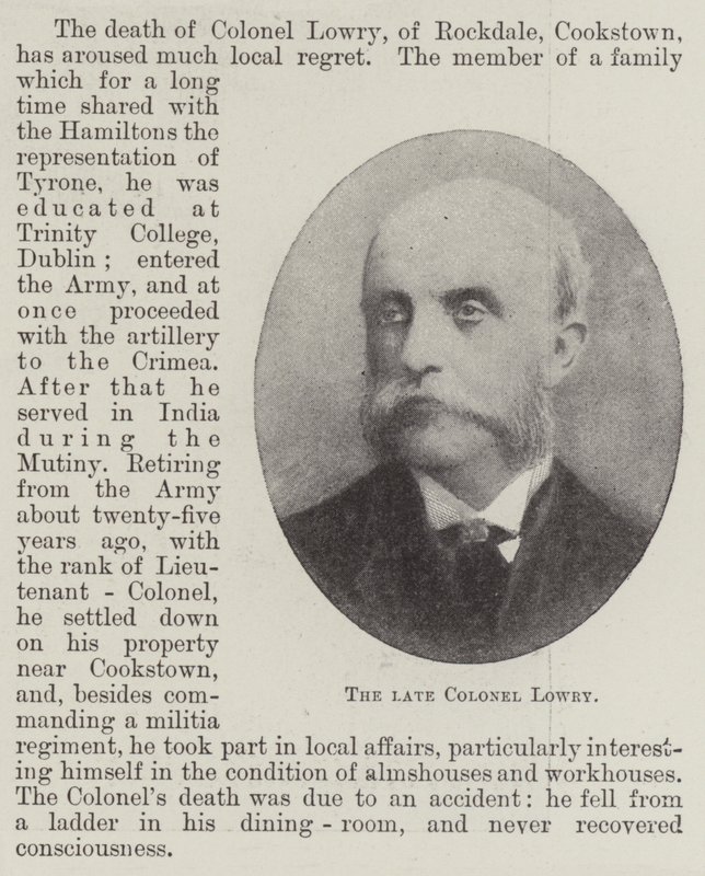 Feu Colonel Lowry - English Photographer
