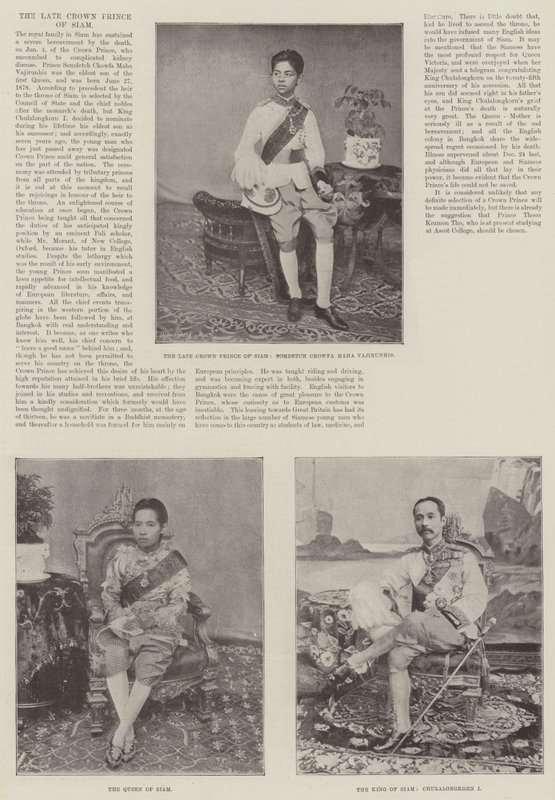 Feu prince héritier de Siam - English Photographer