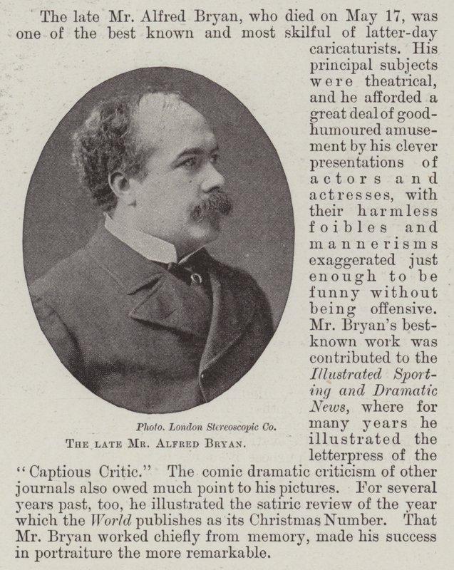 Feu M. Alfred Bryan - English Photographer