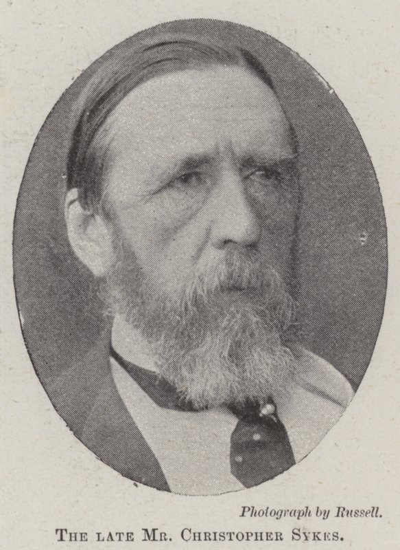 Feu M. Christopher Sykes - English Photographer