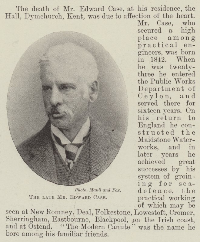 Feu M. Edward Case - English Photographer