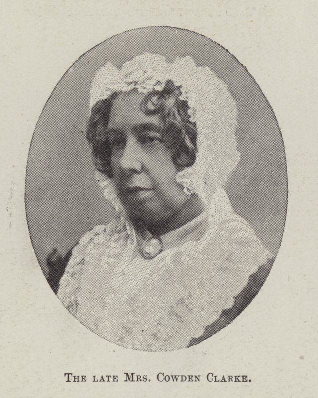 Feu Mme Cowden Clarke - English Photographer