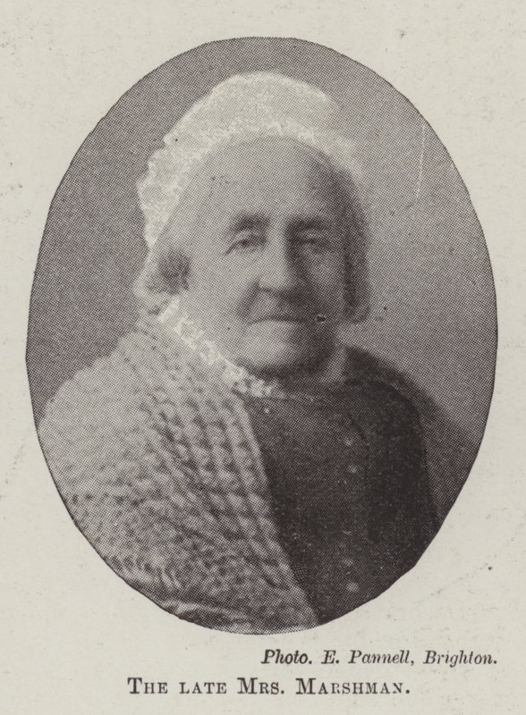 Feu Mme Marshman - English Photographer