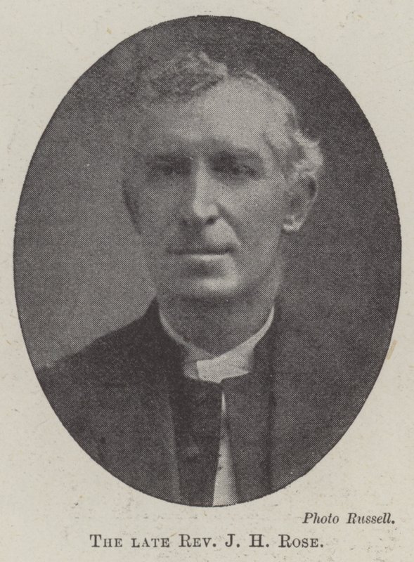 Feu Révérend J H Rose - English Photographer