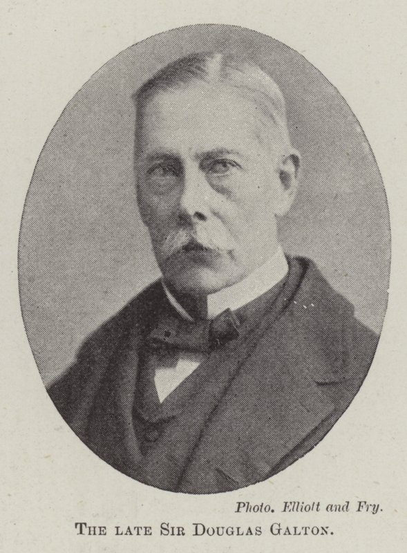 Feu Sir Douglas Galton - English Photographer