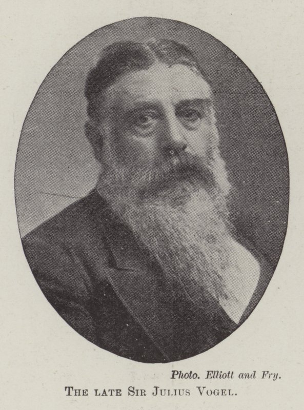 Feu Sir Julius Vogel - English Photographer
