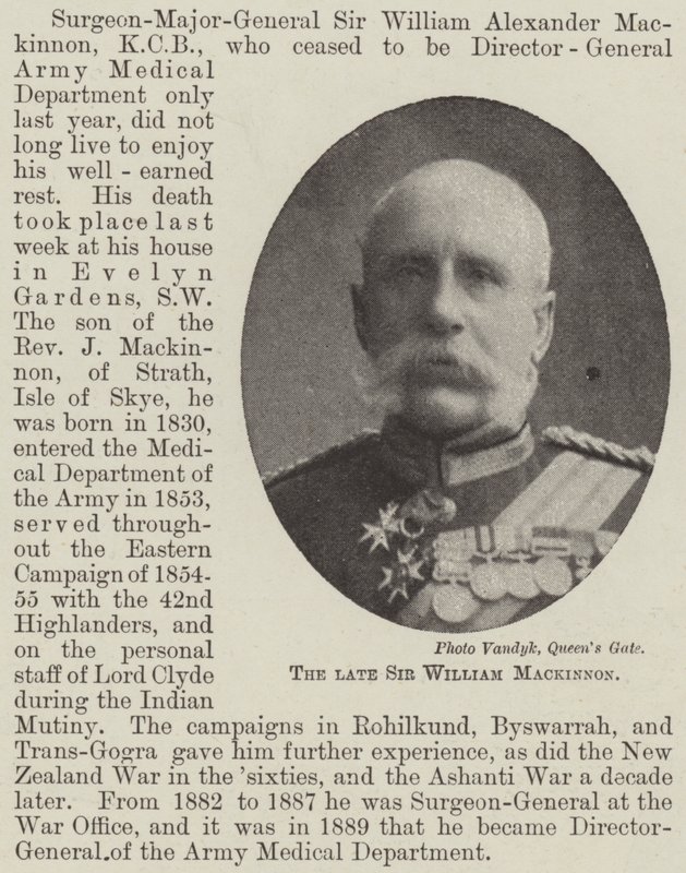 Feu Sir William Mackinnon - English Photographer