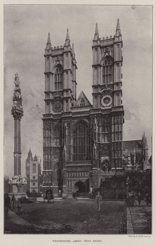 Abbaye de Westminster, façade ouest - English Photographer