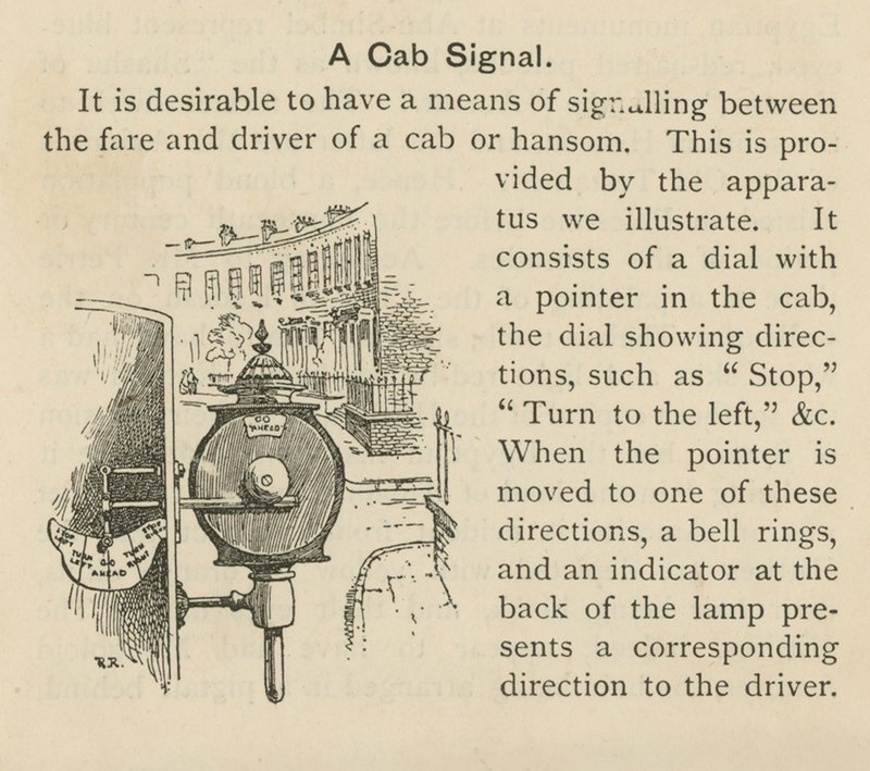 Un signal de taxi - English School