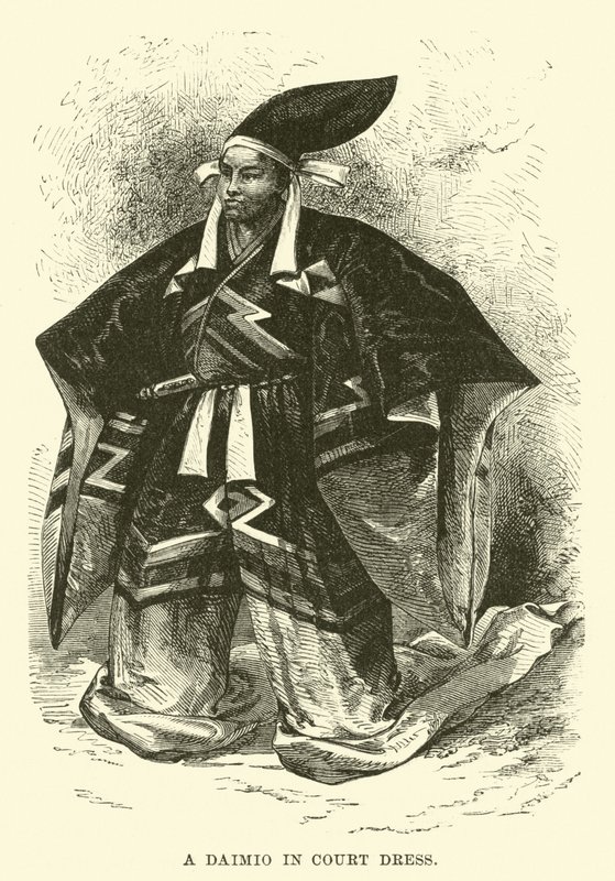 Un daimyo en costume de cour - English School