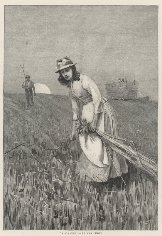 Une glaneuse - English School