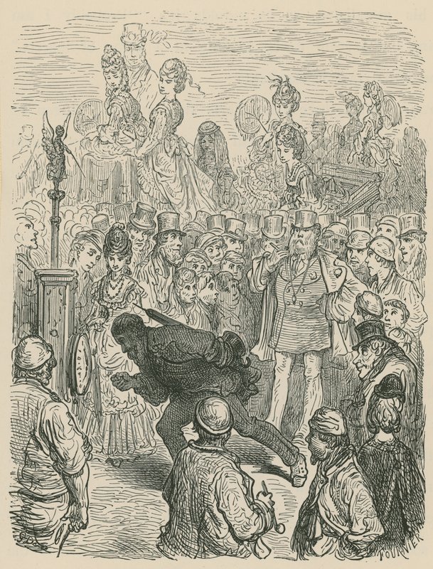 Une foire à Londres - English School