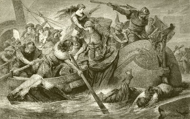 Expédition de pillage des Vikings - English School