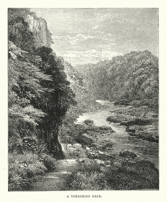 Une vallée du Yorkshire - English School