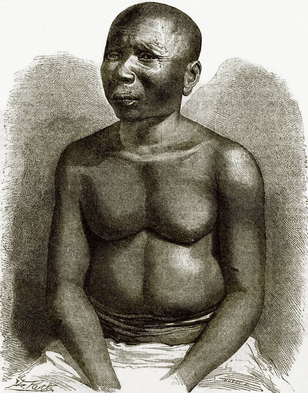 Un natif des îles Andaman - English School