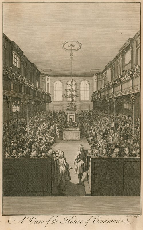 Vue de la Chambre des communes - English School