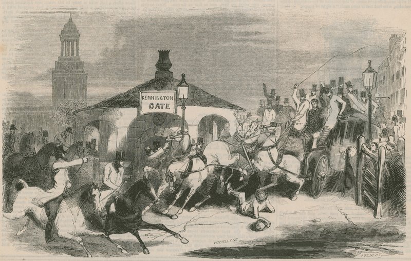 Accident à Kennington Gate - English School